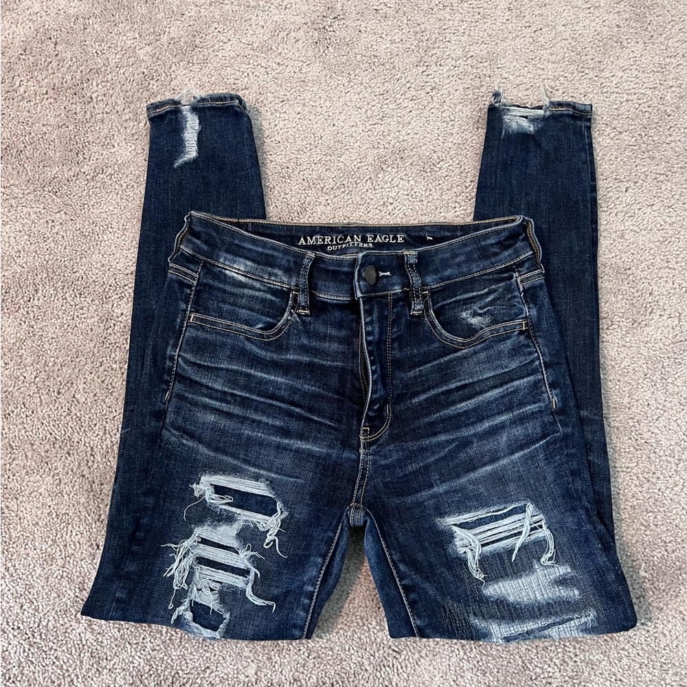 American Eagle High Rise Jeggings.